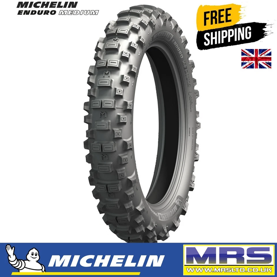 Michelin 140 80 18 70R Enduro Medium Rear Motorcycle Tyres - 536997