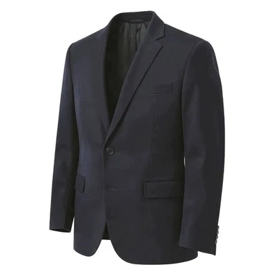 J. Blazer Crew Thompson Para Hombres 40 R Azul Marino Terciopelo Calce Ajustado Chaqueta de Cena Moderna Foto 1 de 4