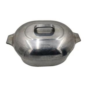 Tostador ovalado de aluminio fundido vintage Wagner Ware Magnalite 4265P 8 cuartos  - Imagen 1 de 6