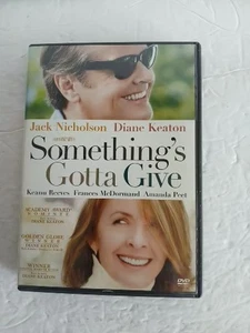 SOMETHING'S GOTTA GIVE--DVD--JACK NICHOLSON-- - Picture 1 of 3