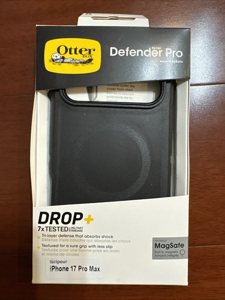 Nuevo OtterBox Defender Pro Series para Apple iPhone 17 Pro Max con Estuche MagSafe Foto 1 de 3