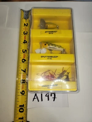 Señuelos Fred arbogast PACK DE TRES etiquetados diferentes modelos  Foto 1 de 4