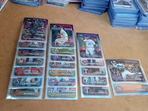 2024 Topps Chrome Prism Refractor Lot X21 - Bild 1 von 9