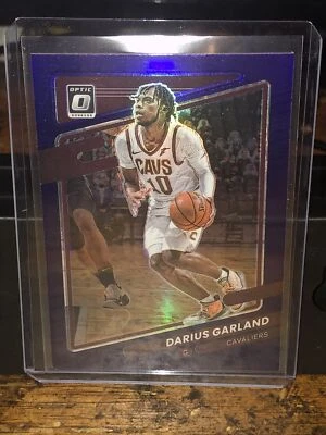 2021-22 Panini Donruss Optic Basketball Purple Darius Garland - Image 1 of 2