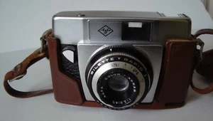 Agfa Silette Rapid Prontor 125 Vintage Filmkamera + Blitz + Tasche - UNGETESTET - Bild 1 von 18