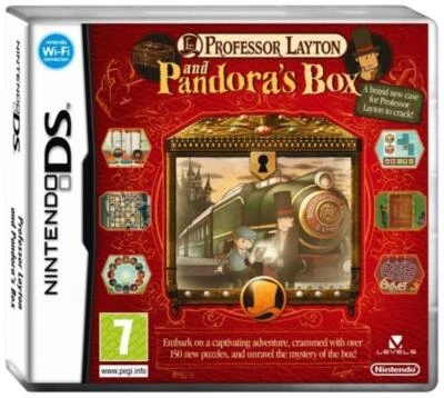 Professor Layton And The Pandora's Box (Diabolical Box) (Nintendo DS 2009) New - Image 1 of 4