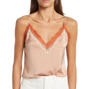 Ramy Brook Damen Bluse Small Perry Spitze Camisole UVP 265 - Bild 1 von 5