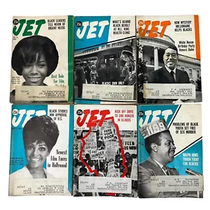 Vintage 1969 JET MAGAZINE Lot 6 Issues BLACK HISTORY Civil Rights MLK May 1 Bus - Picture 1 of 24
