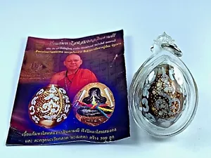 CODE 479 BIA KAE PHRA PIDTA TAKRUT PENDANT LP MON FETISH TALISMAN THAI AMULET $$ - Picture 1 of 12
