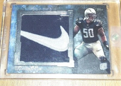 Manti Te'o 1/1 2013 Topps Inception Rookie Relics Jumbo Patch Nike Swoosh #RJRMT - Image 1 of 2