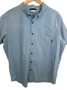 Camisa Hombre Columbia Azul Talla XL - Imagen 1 de 6