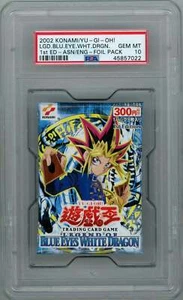 PSA 10 Blue eyes white dragon booster pack encapsulated // 2002 Yugioh - Bild 1 von 2