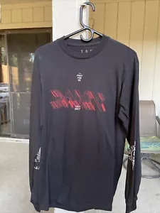 Kendrick Lamar Damn Tour T Shirt Long Sleeve Mens Sz Medium 2017 TDE HipHop Rap - Picture 1 of 6