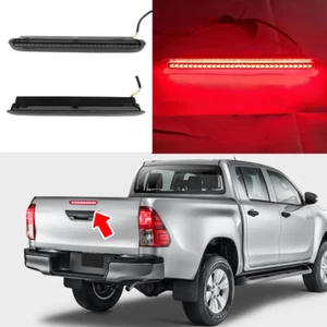 LED Taillight Center Third Brake Light Lamp Smoked For Toyota Hilux 2016-2021 - Picture 1 of 5
