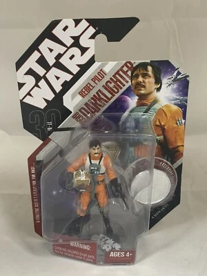 2007 Hasbro Star Wars BIGGS DARKLIGHTER с эксклюзивной монетой - # 14 - новый запечатанный - Изображение 1 из 4