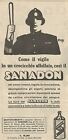 W6632 Sanadon Rule La Umwälzpumpe - Feuerwehrmann - Werbung 1930