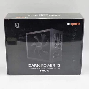 Neuf be quiet DARK POWER 13 1000 watts 80 plus titane ATX puissance entièrement modulaire Su - Photo 1/3