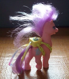 MY LITTLE PONY G2 MORNING GLORY WITH BACKPACK Made in China 1997 Purple Mane - Picture 1 of 2