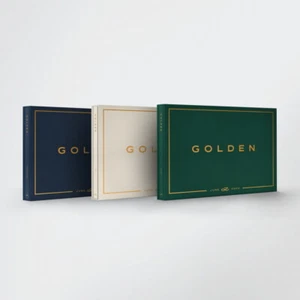 JUNGKOOK BTS - GOLDEN Album+Free Gift - Picture 1 of 5