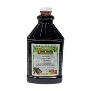 Red Sangria Frozen Drink Granita Mix, 64 oz bottle Frozen Sangria - Picture 1 of 5