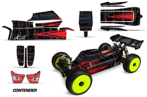 RC Body Graphics Kit Decal Sticker Wrap For J Concepts Silencer 1/8 CONTEND R K - Picture 1 of 1
