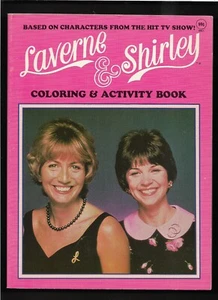 1983 " LAVERNE & SHIRLEY " Coloring Book UNUSED ORIGINAL & COMPLETE # 405-1 - Picture 1 of 17