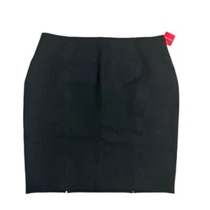 Spanx Plus Size 3X Black The Perfect Black Pencil Skirt 20269R NWT - Picture 1 of 8