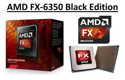 AMD FX-6350 Black Edition Hexa Core Processor 3.9-4.2 GHz, Socket AM3+, 125W CPU - Image 1 of 4
