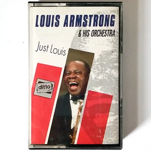 Louis Armstrong - Just Louis (Cassette, 1990 Ditto) Tape 2 Only - Tested - Picture 1 of 3