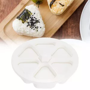 6 Grid Round Sushi Mold Onigiri Rice Ball Bento Press Maker Mold Kitchen Tool - Picture 1 of 11