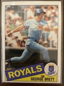 1985 Topps #100 George Brett Kansas City Royals