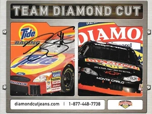 Regan Smith NASCAR Autographed Photo Team Diamond Cut - Picture 1 of 2