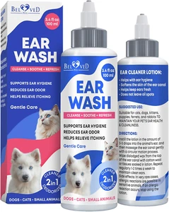Cat & Dog Ear Cleaner Drops & Wash Solution - Yeast Otic Infection Treatment & I - Picture 1 of 12