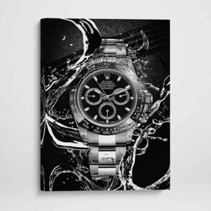 Rolex Daytona Cosmograph inspiriert Leinwand Wandkunstdruck - Uhr Kunst Poster Druck - Bild 1 von 12