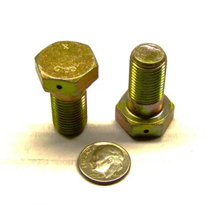 2 AN8H7A MILITARY AIRCRAFT C130 CH47 NOS 1/2-20 969" L HEX MACHINE BOLT STEEL - Picture 1 of 7