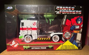JADA TRANSFORMERS OPTIMUS PRIME GHOSTBUSTERS TV SERIES 1984 1/24 WHITE 35572 - Picture 1 of 6