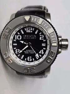 Invicta Sea Hunter A07.171 Automatic GMT Watch 58mm 1129 Black Dial - Picture 1 of 5