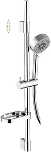 1317200 | Set Saliscendi Doccia Con Soffione in Acciao Inox, Asta Doccia Regolab - Foto 1 di 12
