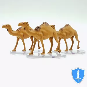 Camel x3 - Sand & Stein #30 D&D Ikonen der Reiche Miniatur - Bild 1 von 1