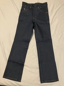 Vintage LEVIS Saddleman Boot Jeans Boys Size 10 316-0617 -NEW- Junior ORANGE TAB - Picture 1 of 9