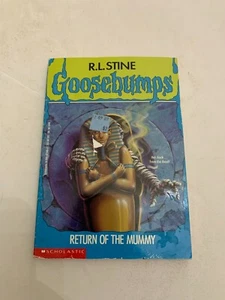 1994 Goosebumps Return Of The Mummy by R.L. Stine Scholastic Softcover - Picture 1 of 8