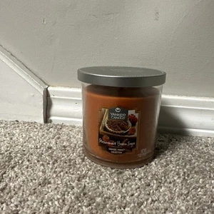 Yankee Candle “Persimmon & Brown Sugar” 7 oz Tumbler Single Wick ~ New Retired - Picture 1 of 3