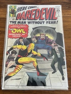 Daredevil #3 1964 Marvel Comics 1st appearance the Owl - Picture 1 of 12
