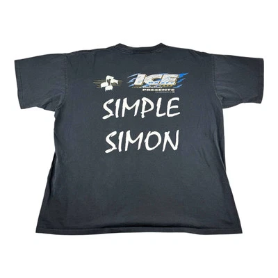 Camiseta De Colección 1995 Bud Ice Presents Simple Simon Concierto Tennessee River Talla XL Foto 1 de 4