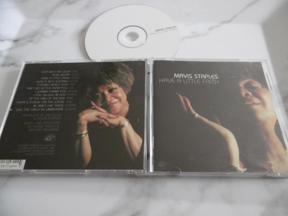 MAVIS STAPLES HAVE A LITTLE FAITH CD STEP INTO THE LIGHT GOD IS NOT SLEEPING - Image 1 of 1