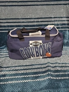 Vintage Dallas Cowboys Duffle Bag New Rare Blue - Picture 1 of 4