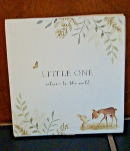 Andenken Baby Erinnerungsbuch Tagebuch "Kleine willkommen auf der Welt" erste Jahre - Bild 1 von 2