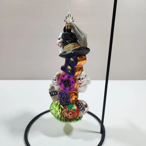 Christopher Radko Boo Grave Tidings Ghost Halloween Ornament 02-066-0 74A - Picture 1 of 12