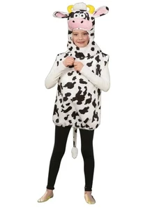 Unisex Cow Child Farm Animal Jumpsuit Costume Mascot Book Week - Bild 1 von 2