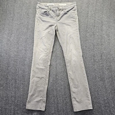 Женские параллельные серые вельветовые брюки Anthropologie Pilcro & The Letterpress 28 - Изображение 1 из 4